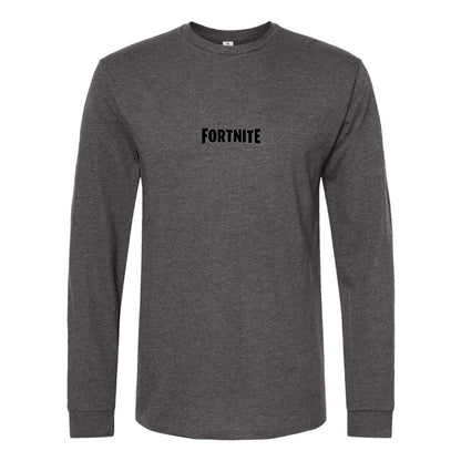 Men's Fortnite Battle Royale Game Long Sleeve T-Shirt