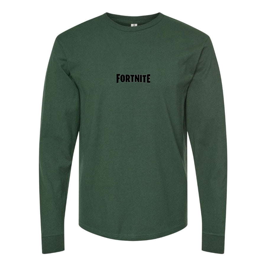 Men's Fortnite Battle Royale Game Long Sleeve T-Shirt