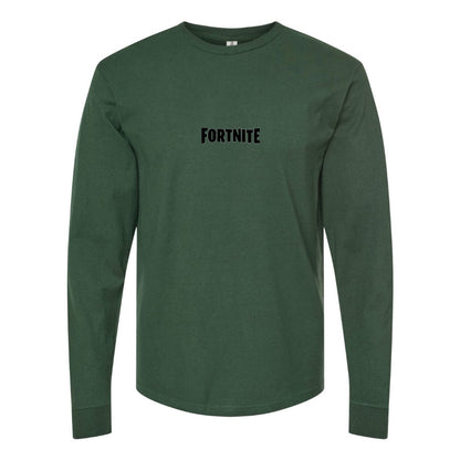 Men's Fortnite Battle Royale Game Long Sleeve T-Shirt