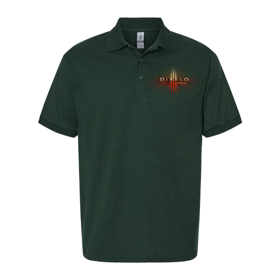 Men's Diablo 3 Game Dry Blend Polo