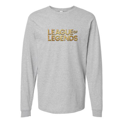 Youth Kids League of Legends Game Long Sleeve T-Shirt