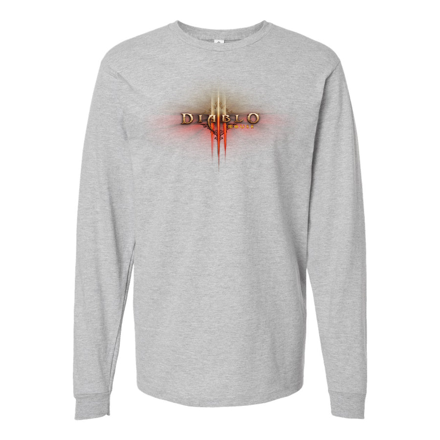 Youth Kids Diablo 3 Game Long Sleeve T-Shirt