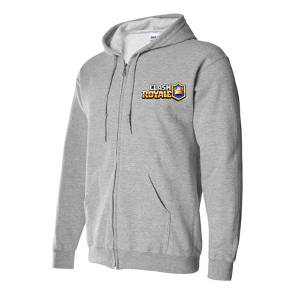 Men's Clash Royale Game Zipper Hoodie