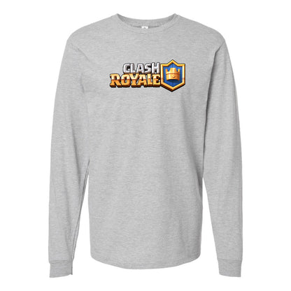 Youth Kids Clash Royale Game Long Sleeve T-Shirt