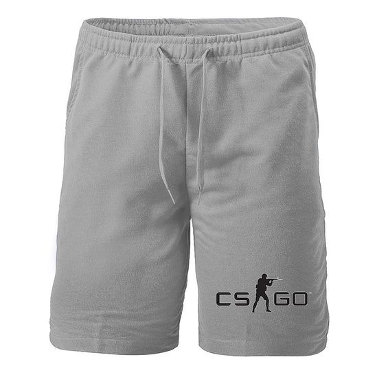 Men's Counter Strike GO Game Athletic Fleece Shorts