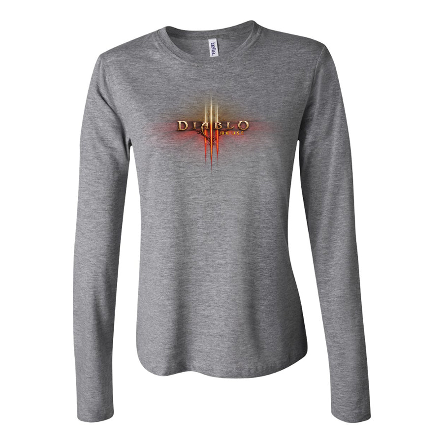 Women's Diablo 3 Game Long Sleeve T-Shirt