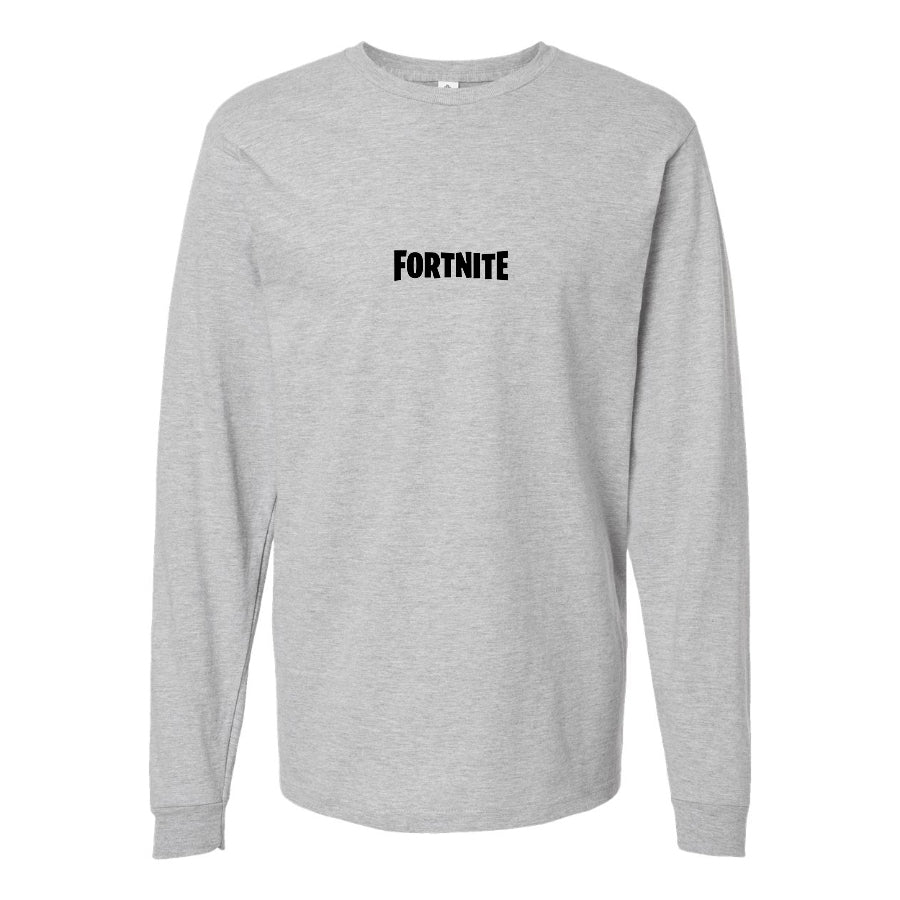 Men's Fortnite Battle Royale Game Long Sleeve T-Shirt