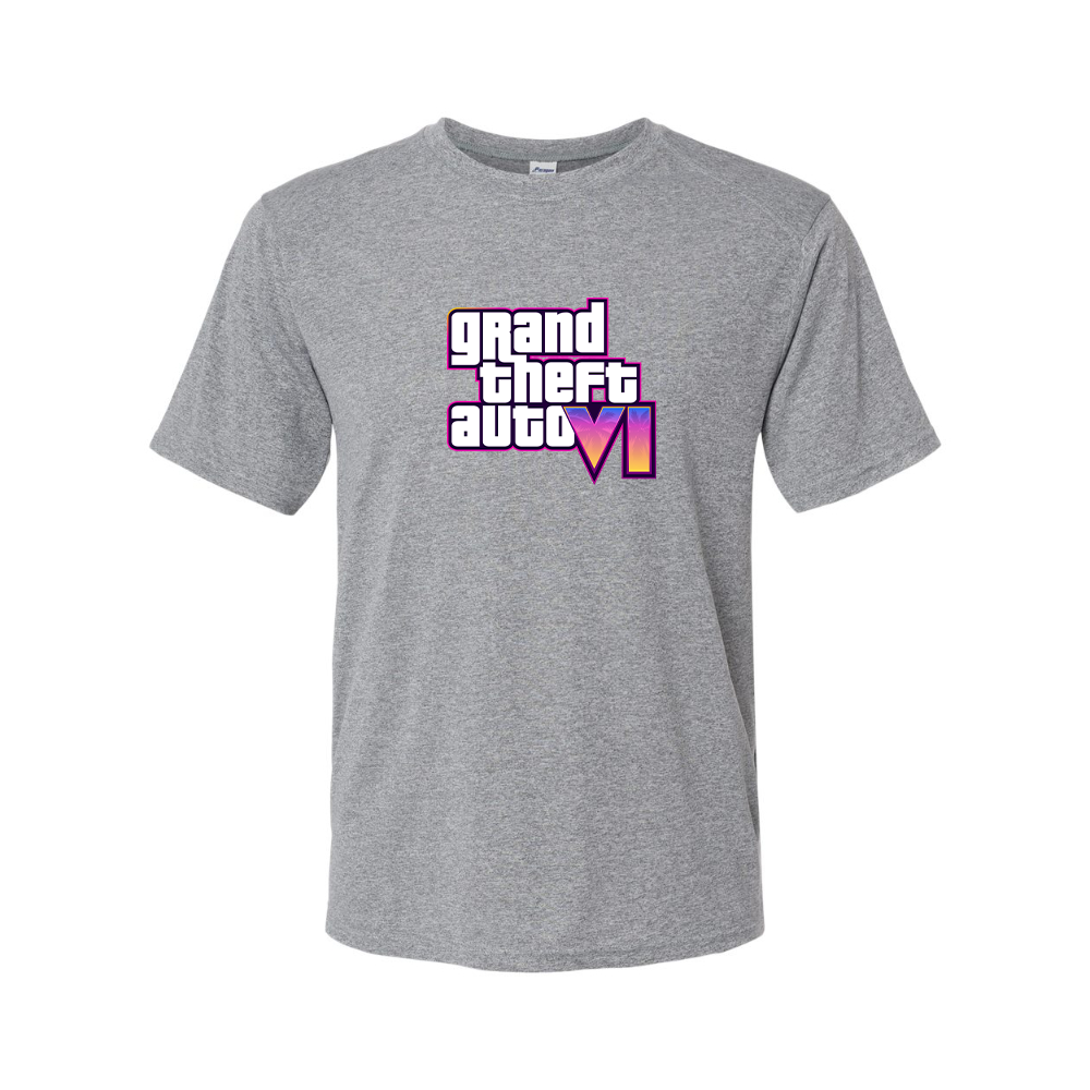 Youth Kids GTA 6 Grand Theft Auto VI Performance T-Shirt Game