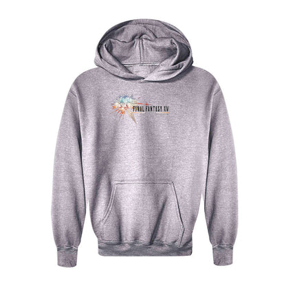 Youth Kids Final Fantasy XIV Game Pullover Hoodie