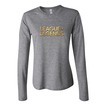 Women's League of Legends Game Long Sleeve T-Shirt