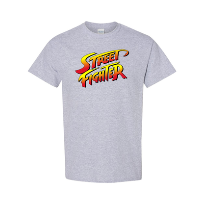 Men's Street Fighter Game Cotton T-Shirt