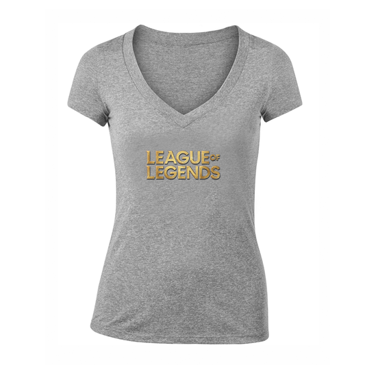 Women's League of Legends Game V-Neck T-Shirt