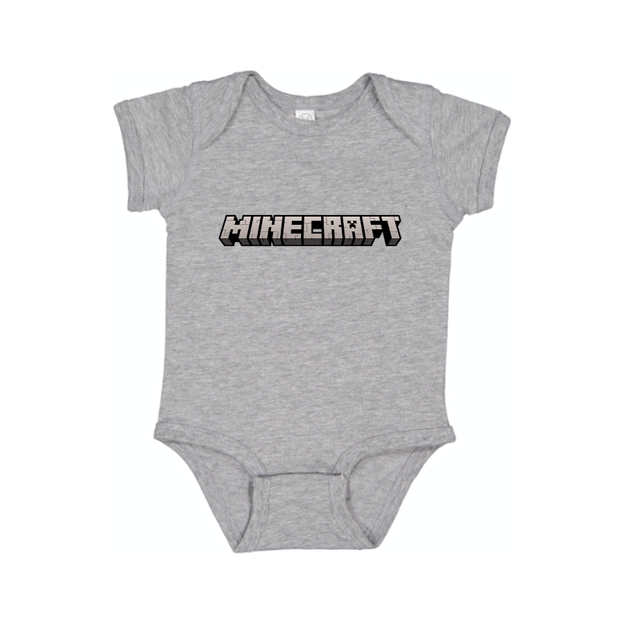 Minecraft Game Baby Romper Onesie