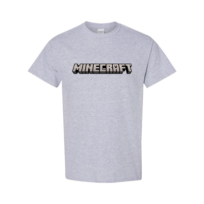 Youth Kids Minecraft Game Cotton T-Shirt