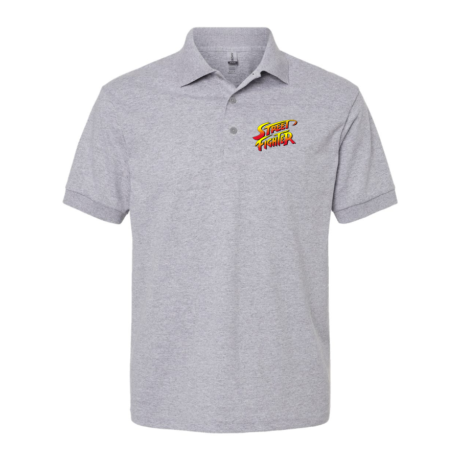 Men's Street Fighter Game Dry Blend Polo