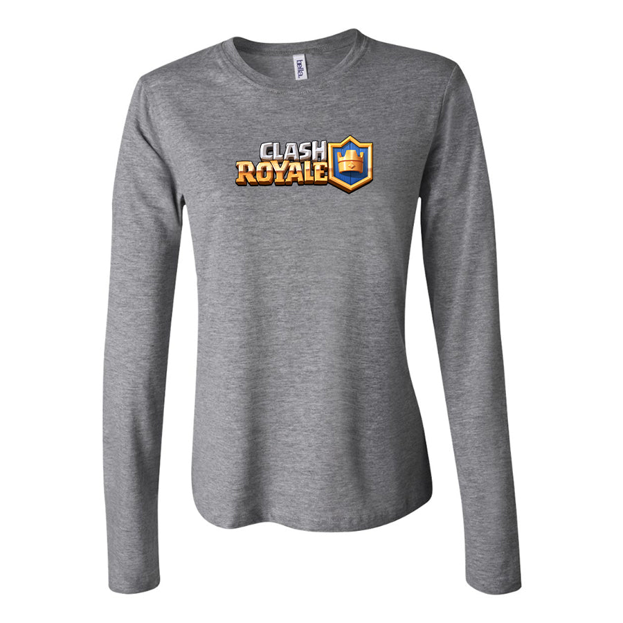 Women's Clash Royale Game Long Sleeve T-Shirt