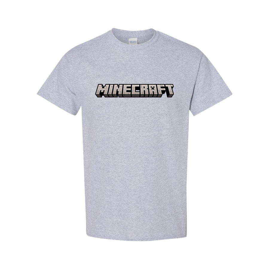 Men's Minecraft Game Cotton T-Shirt