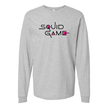 Men's Squid Game Show Long Sleeve T-Shirt