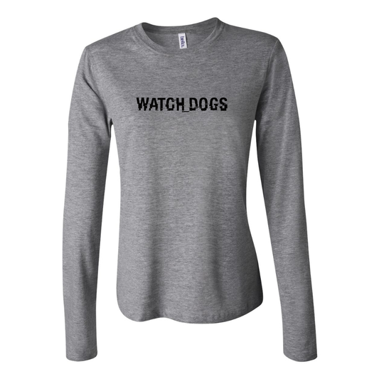 Women's Watch Dogs Video Game Long Sleeve T-Shirt