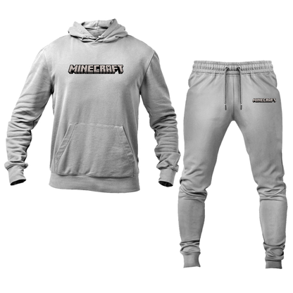 Men's Minecraft Game Hoodie Joggers Set