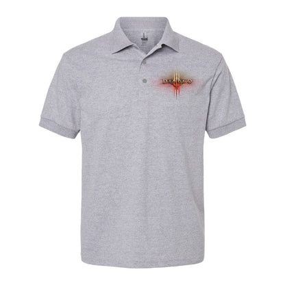 Men's Diablo 3 Game Dry Blend Polo