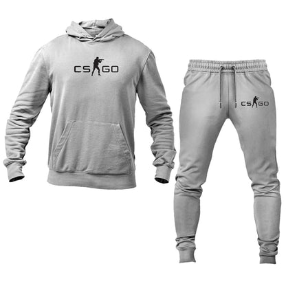 Men's Counter Strike GO Game Hoodie Joggers Set