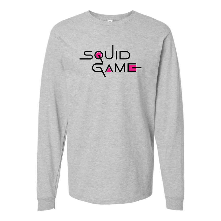 Youth Kids Squid Game Show Long Sleeve T-Shirt