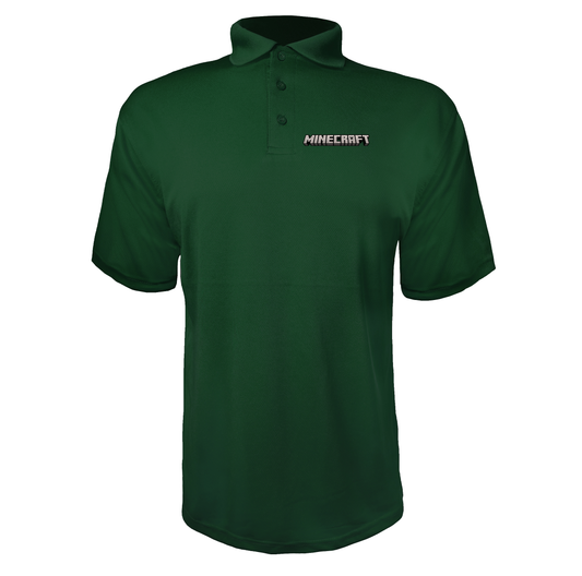 Men's Minecraft Game Polyester Polo