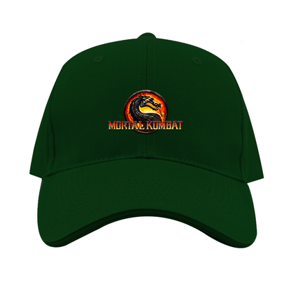 Mortal Kombat Game Dad Baseball Cap Hat