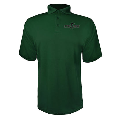 Men's Counter Strike GO Game Polyester Polo