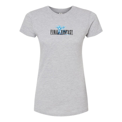 Women's Final Fantasy Game Round Neck T-Shirt