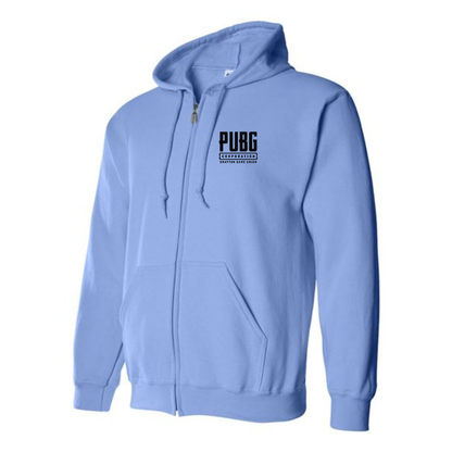 Men's PUBG Multiplayer Shooting Game Zipper Hoodie