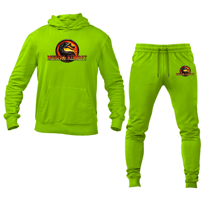 Men's Mortal Kombat Game Hoodie Joggers Set