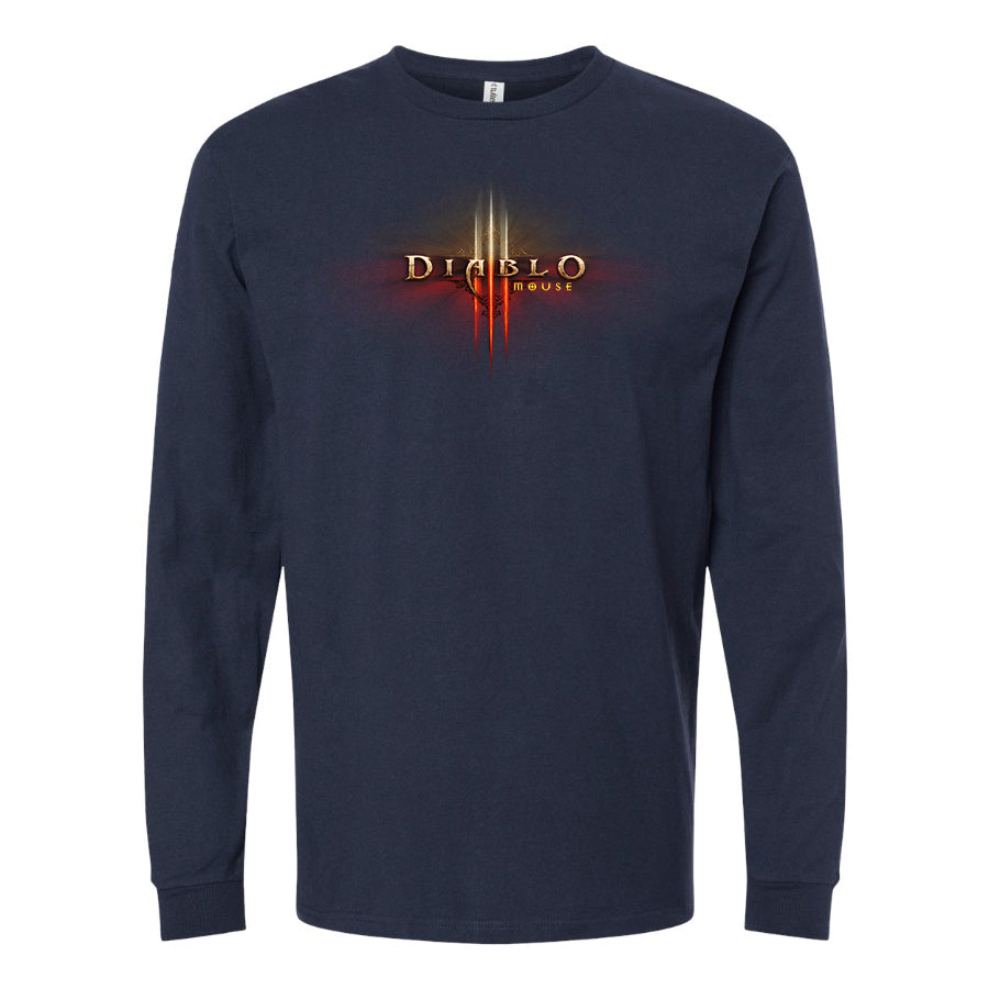 Men's Diablo 3 Game Long Sleeve T-Shirt