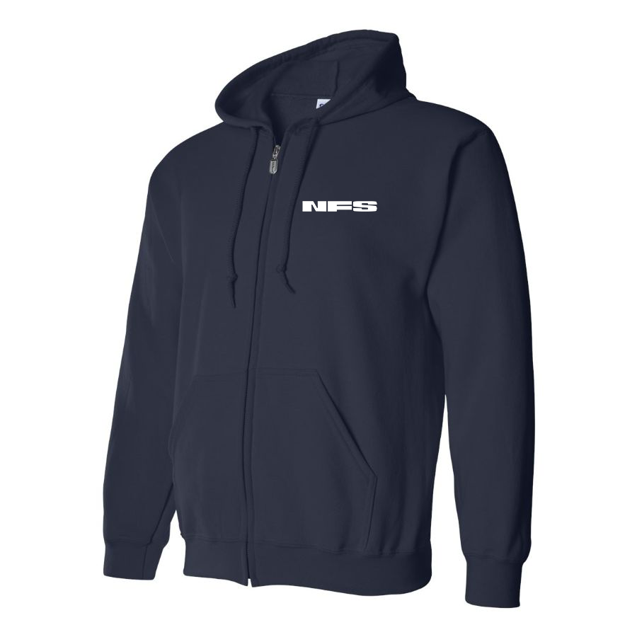 Men's Need For Speed Game Zipper Hoodie