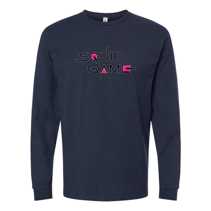 Men's Squid Game Show Long Sleeve T-Shirt