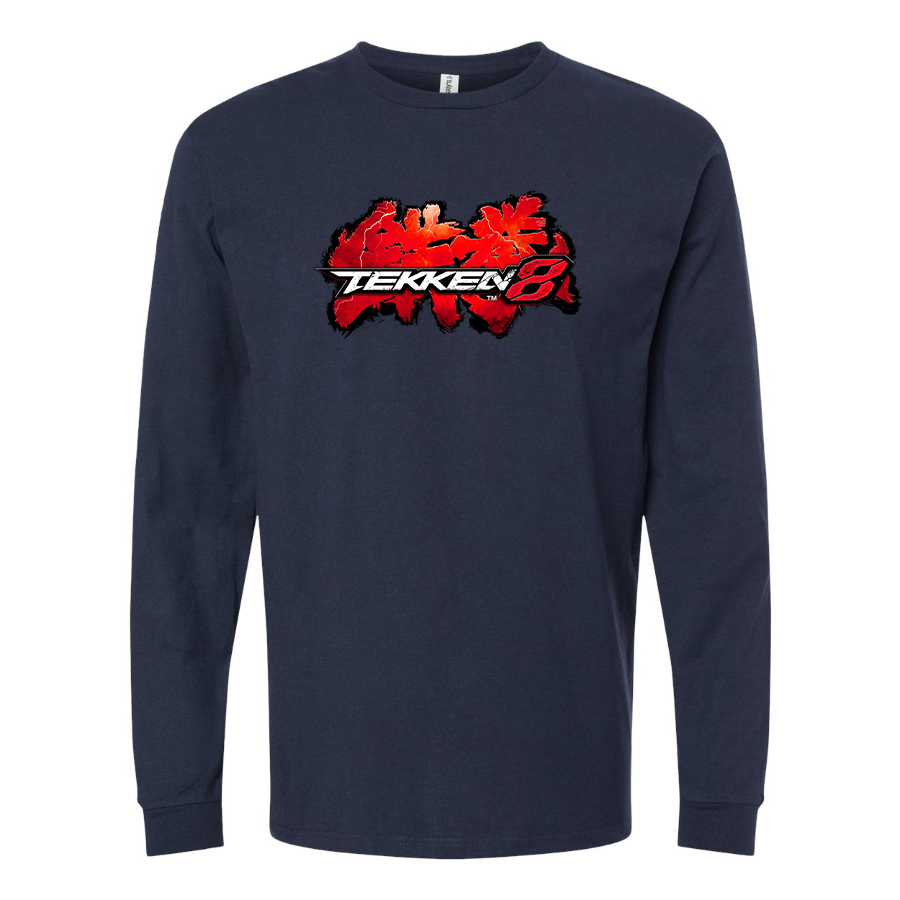 Men's Tekken 8 Game PS5 Long Sleeve T-Shirt