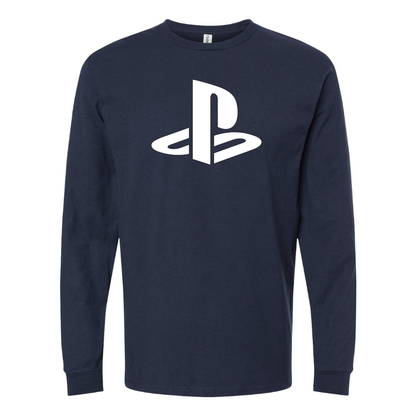 Youth Kids PlayStation Game Long Sleeve T-Shirt