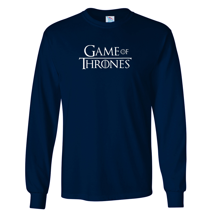 Youth Kids Game of Thrones TV Show Long Sleeve T-Shirt