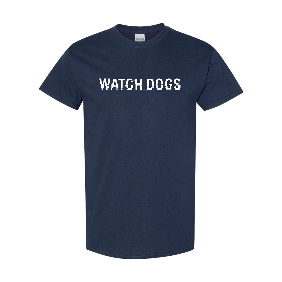 Men's Watch Dogs Video Game Cotton T-Shirt