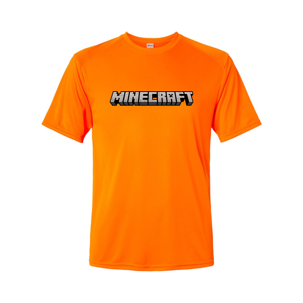 Youth Kids Minecraft Game Performance T-Shirt