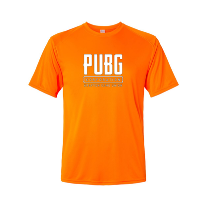 Youth Kids PUBG Multiplayer Shooting Game Performance T-Shirt