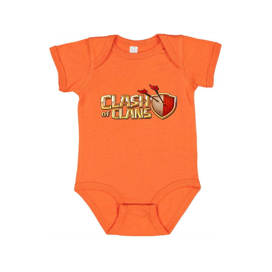 Clash of Clan Game Baby Romper Onesie