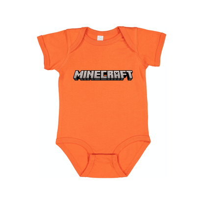 Minecraft Game Baby Romper Onesie