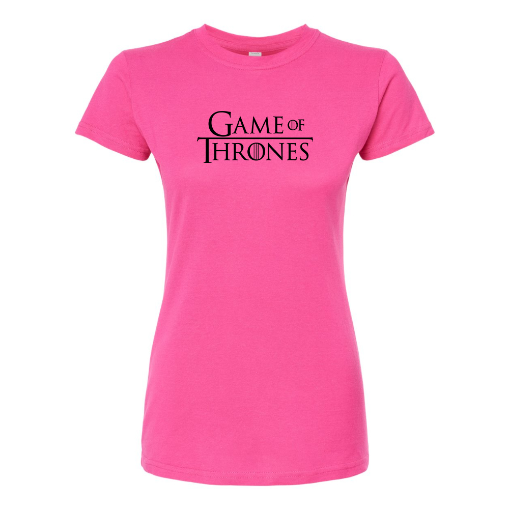 Women's Game of Thrones TV Show Round Neck T-Shirt