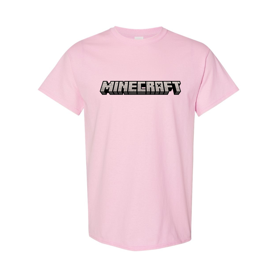 Men's Minecraft Game Cotton T-Shirt