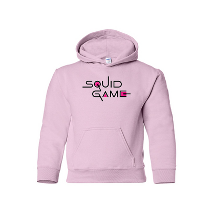 Youth Kids Squid Game Show Pullover Hoodie