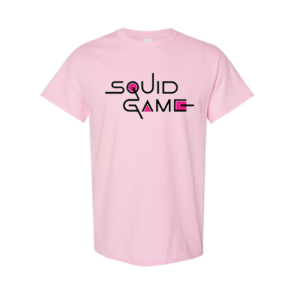 Youth Kids Squid Game Show Cotton T-Shirt