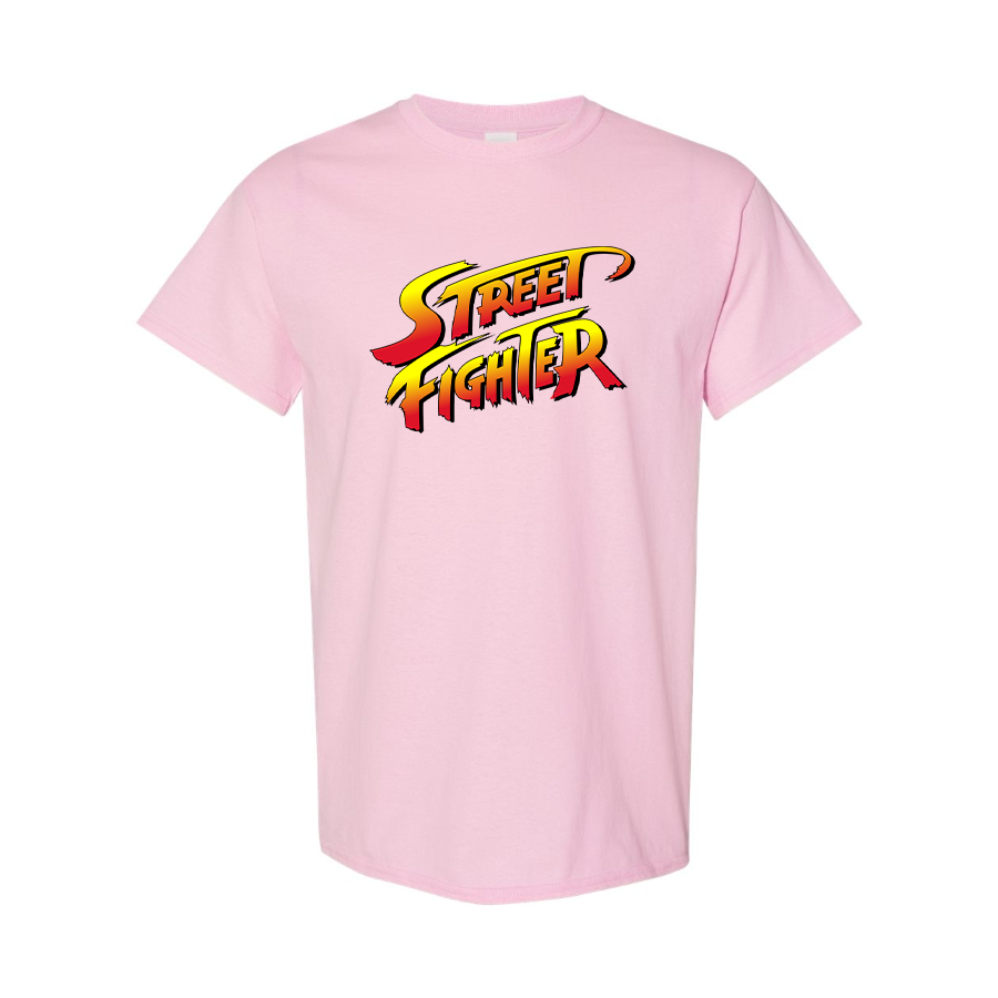 Men's Street Fighter Game Cotton T-Shirt