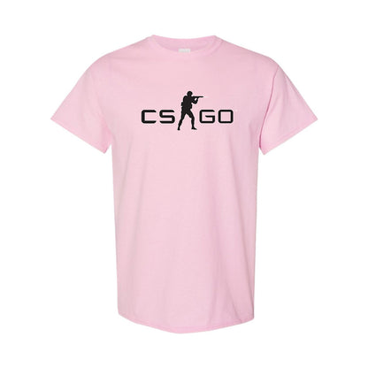 Men's Counter Strike GO Game Cotton T-Shirt